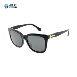 New Fashion Custom Sun Shades Polarized Polarized Black Acetate Sunglasses